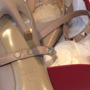 Valentino Garavani ankle strap rockstud high heels
